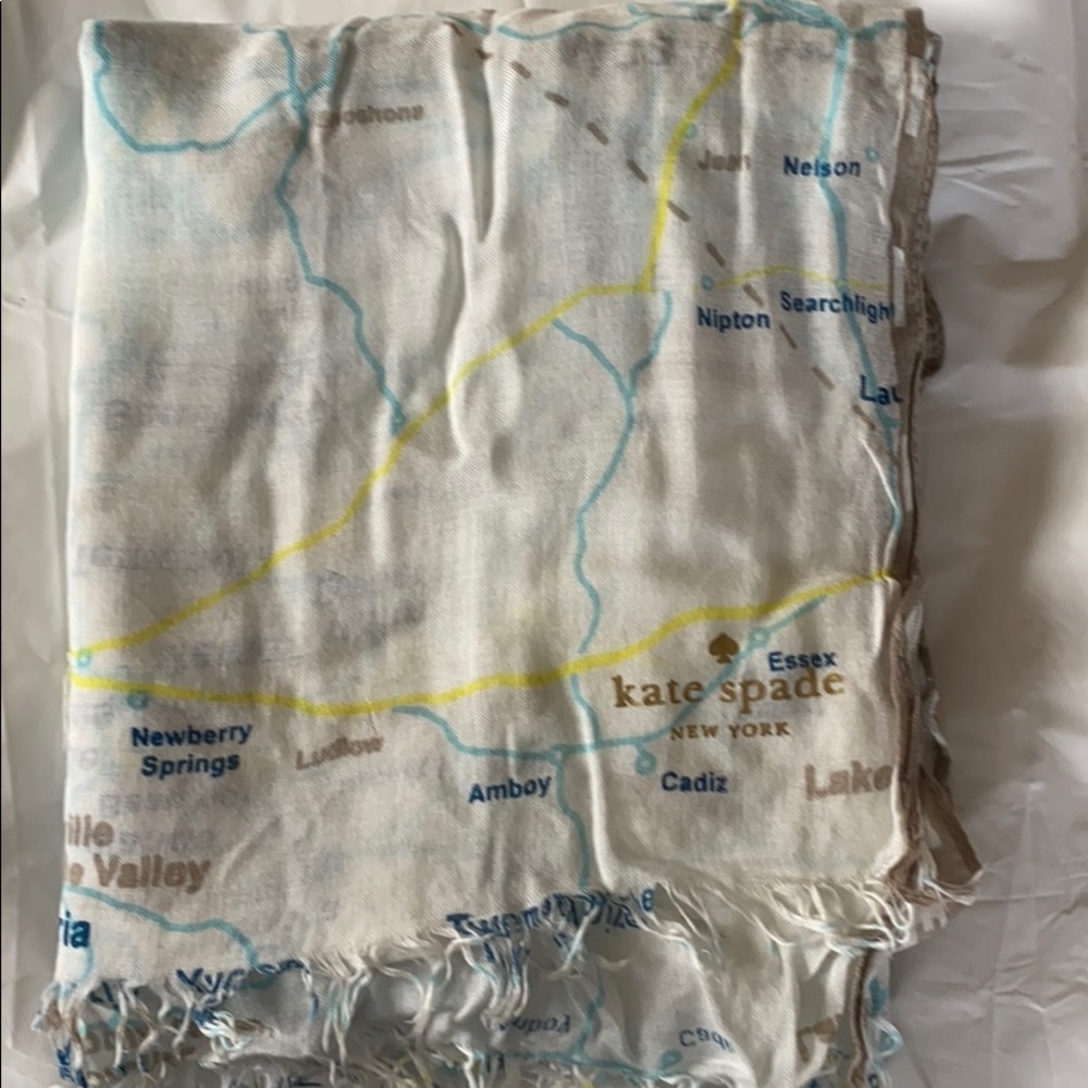 Kate Spade “off the map” Scarf